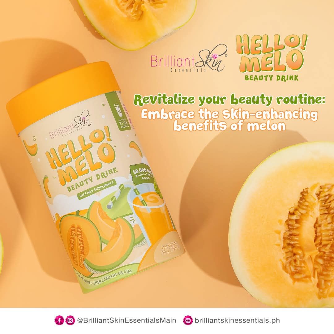 BRILLIANT SKIN HELLO MELLOW BEAUTY DRINK 10SACHETS/BOX EXP SEPT 23,2026