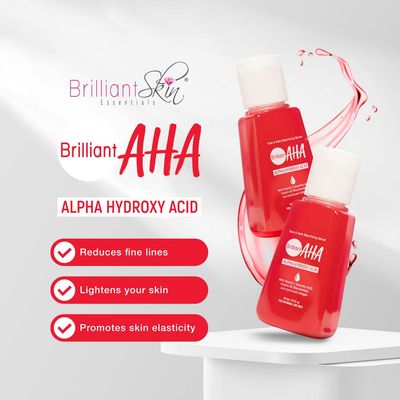 BRILLIANT SKIN AHA SERUM 30ML  EXP OCT 30.2026