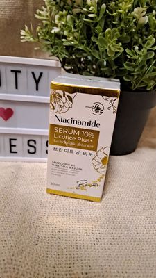 NIACINAMIDE 10% SERUM LICORICE,ARBUTIN, GLUTATHIONE 30ML EXP DEC 12.2026