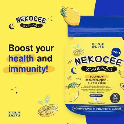NEKOCEE VITAMIN C CAPS 30PCS/POUCH EXP APRIL 19,2026