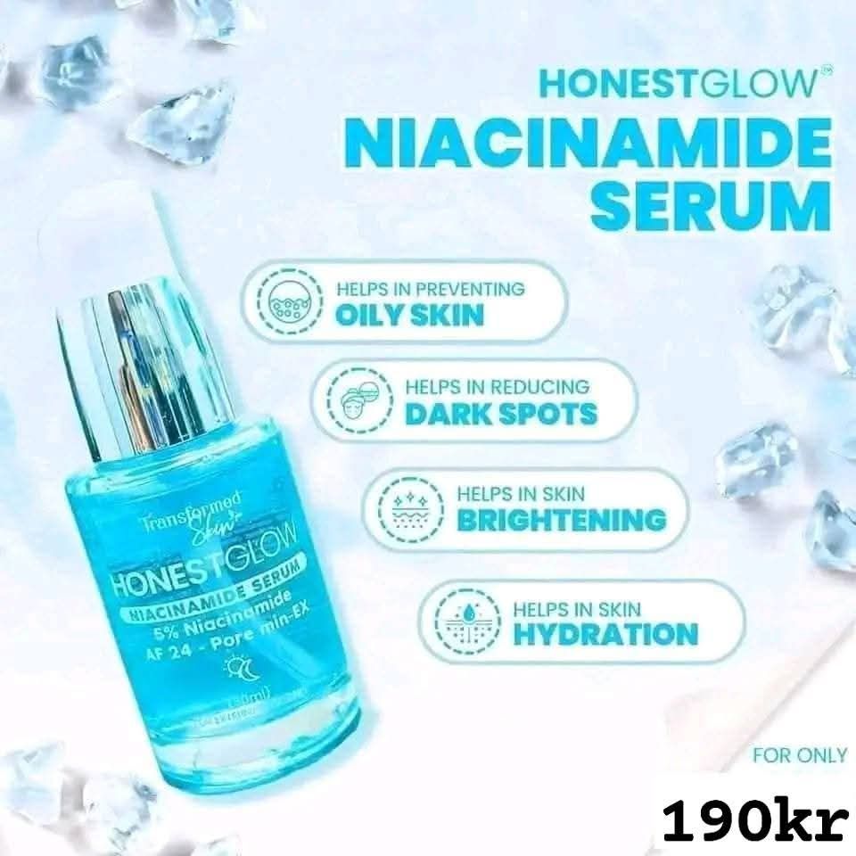 HONEST GLOW NIACINAMIDE 5% 30ML EXP APRIL 23,2026