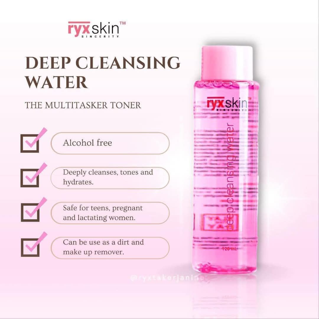 RYXSKIN DEEP CLEANSING TONER 120ML EXP DEC 21.2026