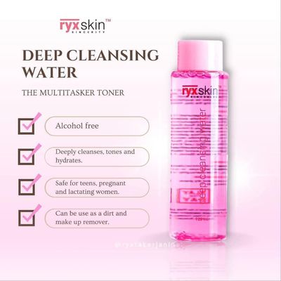 RYXSKIN DEEP CLEANSING TONER 120ML EXP DEC 21.2026