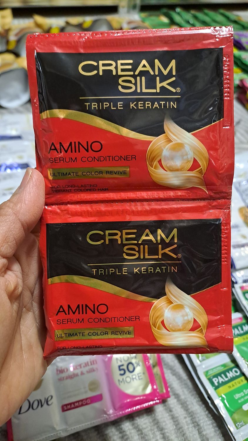 CREAMSILK AMINO SERUM CONDITIONER 6SACHETS