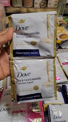 DOVE HYA+CERAMIDES HAIR MASK 6 SACHETS
