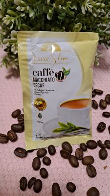 LUXE SLIM CAFE MACCHIATO DECAF SACHET 21G  EXP OCT 30,2026