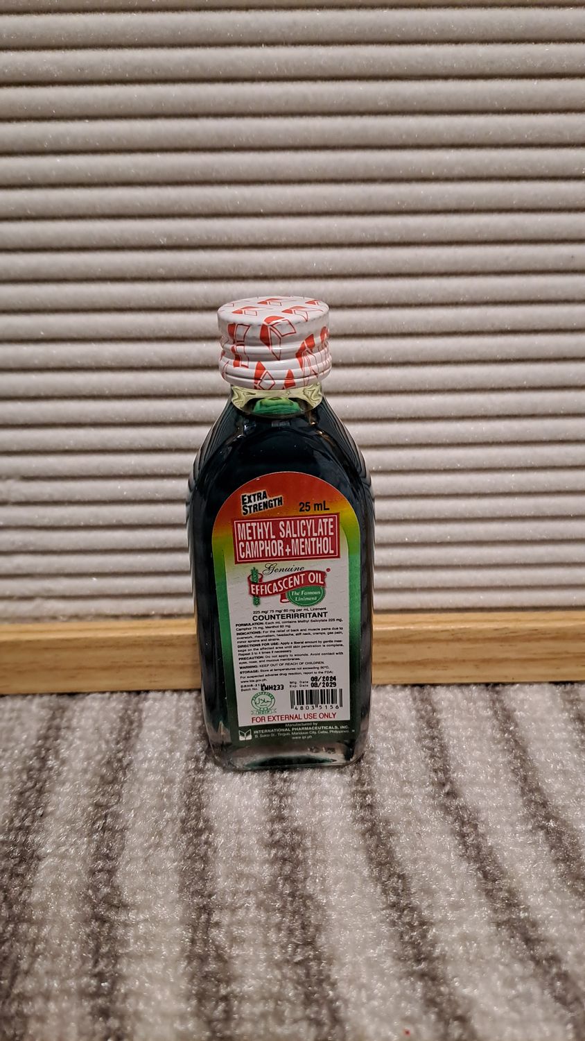 EFFICASENT OIL 25ML EXP SEP 23.2029
