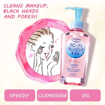 SOFTYMO SPEEDY CLEANSING OIL 170 ML EXP OCT 21,2027