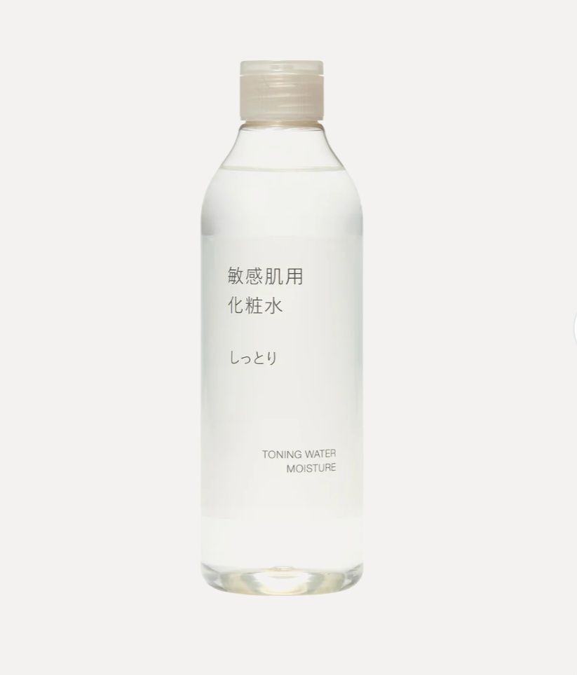 MUJI TONING WATER FOR SENSITIVE SKIN  LIGHTWEIGHT MOISTURING TONER 300ML EXP MARCH 21,2027