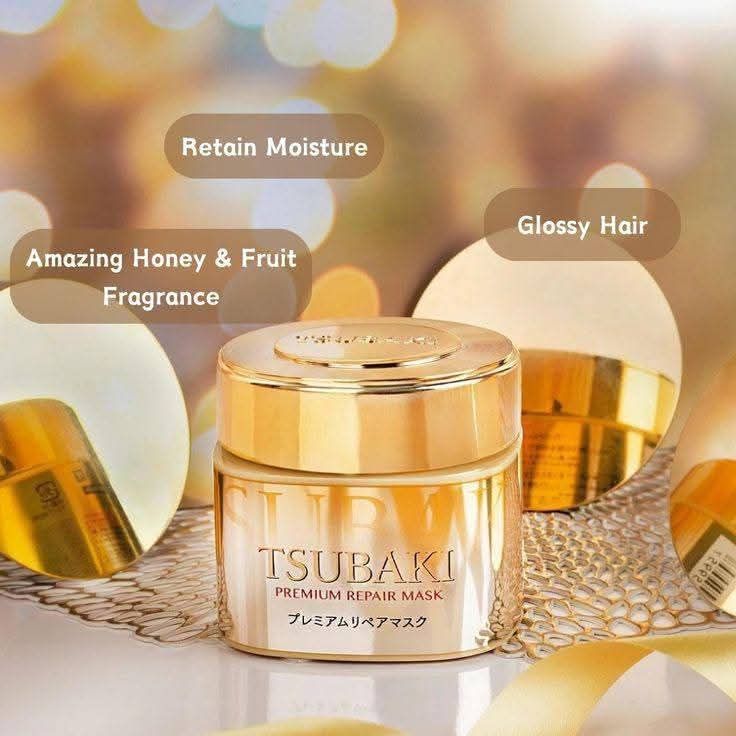 TSUBAKI HAIR MASK PREMIUM REPAIR MASK FOR DAMAGED HAIR 180G