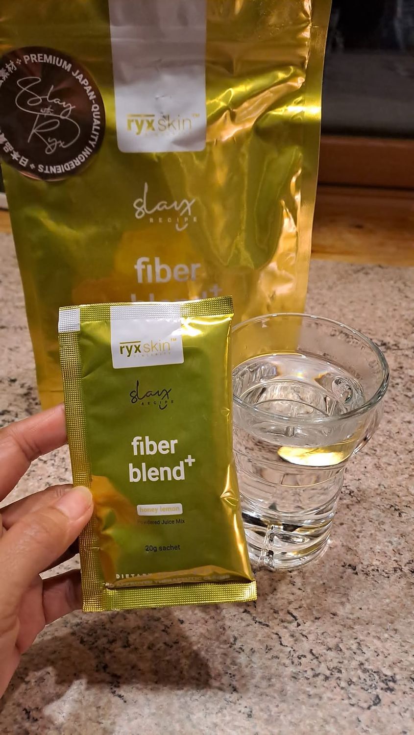 RYXSKIN FIBER BLEND HONEY LEMON JUICE 20G/SACHET EXP  APRIL 30.2027