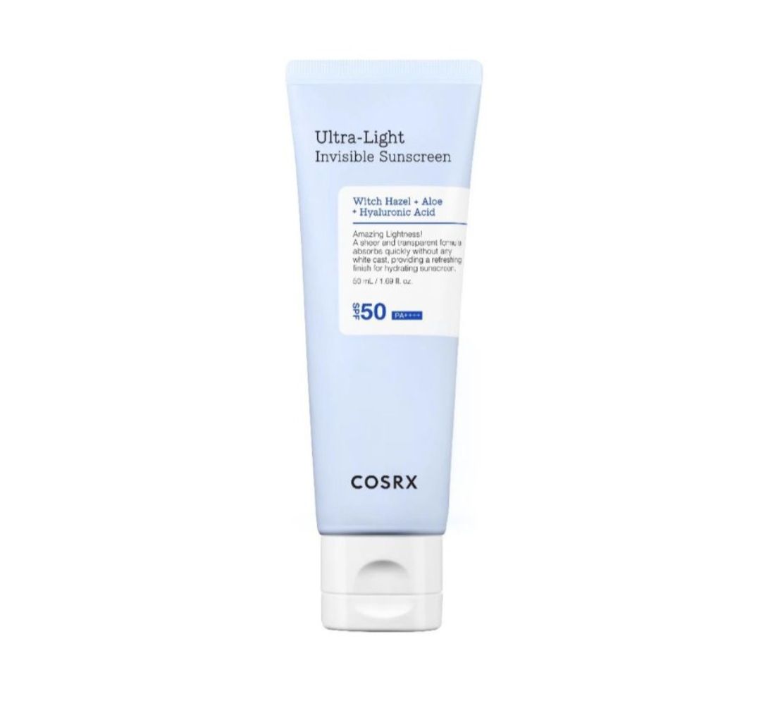 COSRX ULTRA LIGHT INVISIBLE SUNSCREEN SPF50 PA++++ 50ML EXP SEP 23,2027