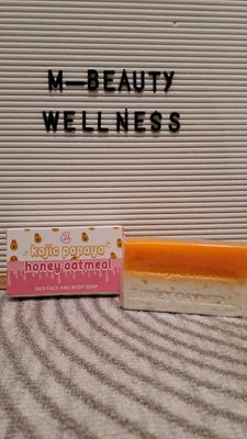 G21 KOJIC PAPAYA +HONEY OATMEAL DUO SOAP 150G EXP JAN 27,2028