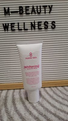 HABIBI WHITENING SUNSCREEN SPF50  50 GRAMS EXP APRIL 30,2027