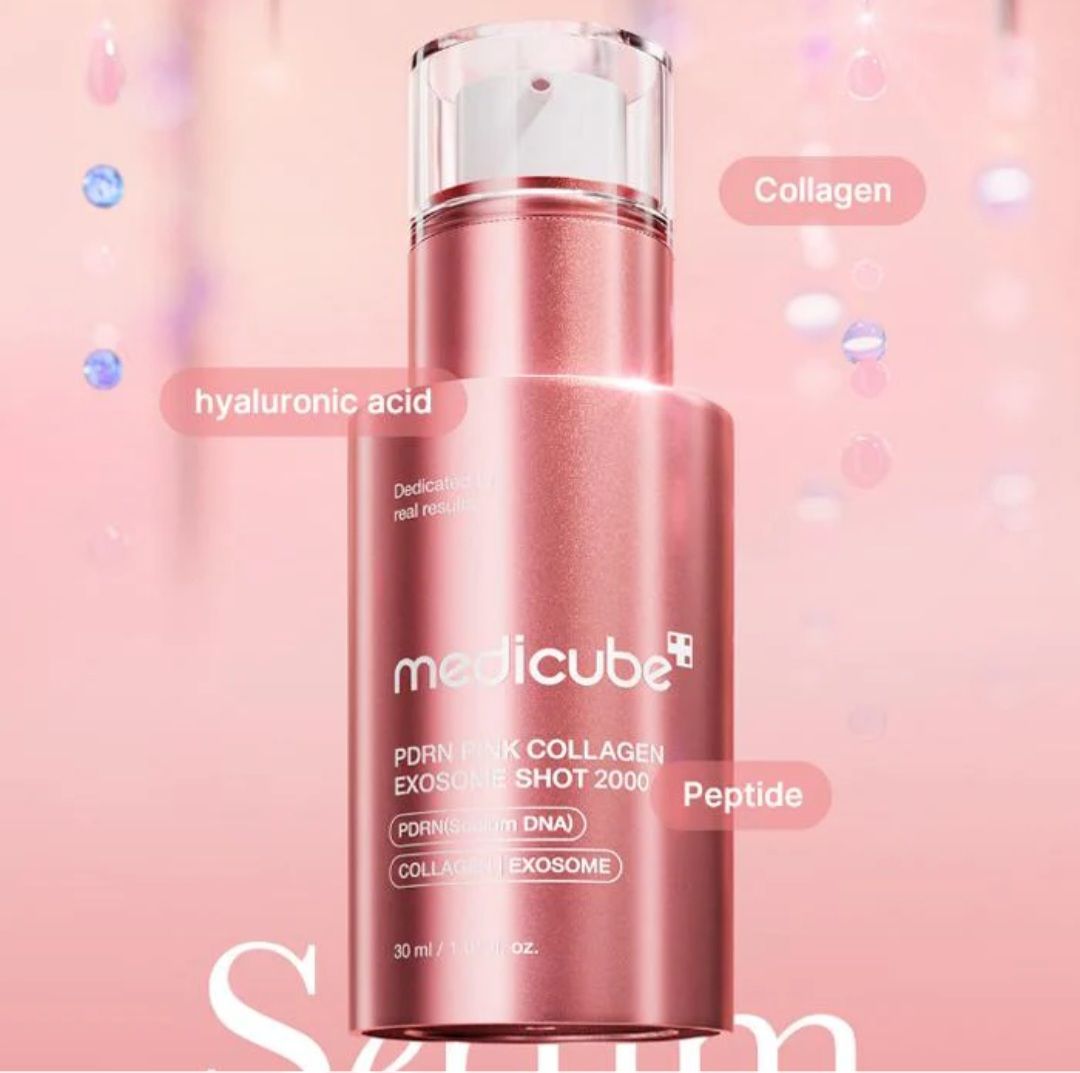 MEDICUBE PRDN PINK COLLAGEN EXOSOME SHOT 50ML EXP SEP 23,2027