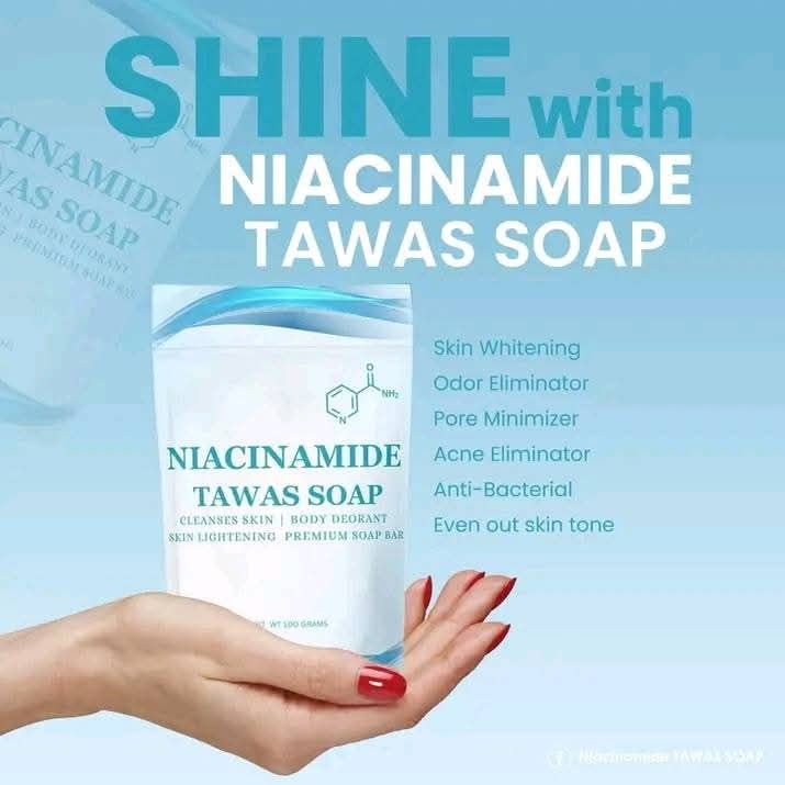 NIACINAMIDE TAWAS SOAP 135G EXP JUNE 21.2027