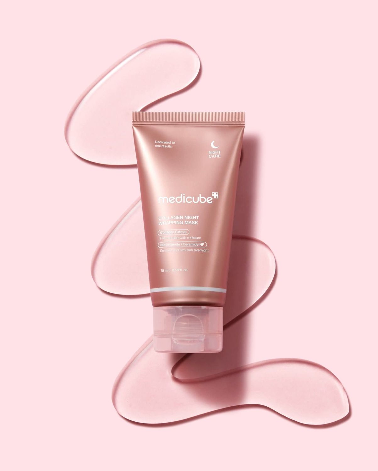 MEDICUBE COLLAGEN NIGHT WRAPPING MASK  75 ML EXP JUNE 23,2027