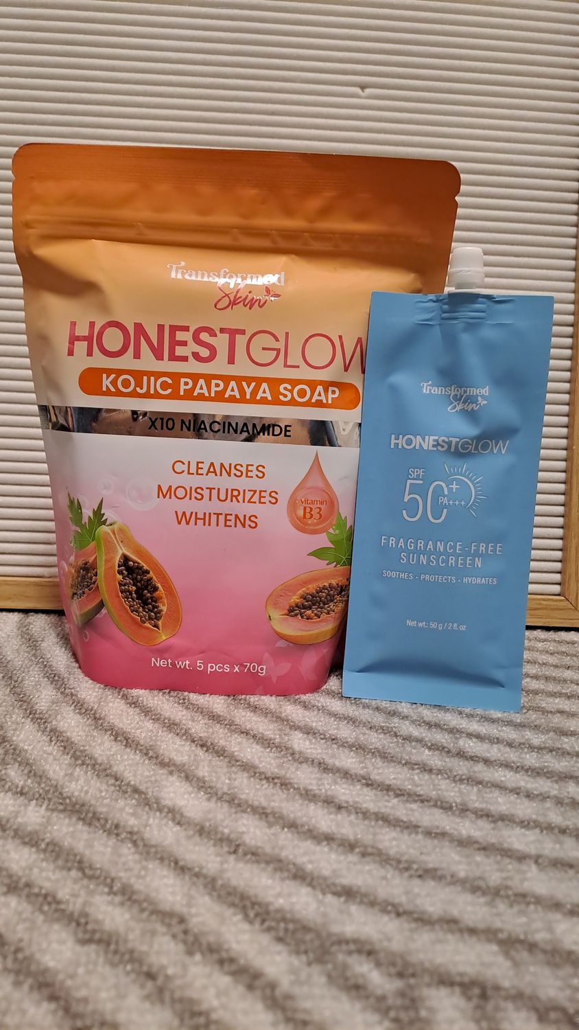 HONEST GLOW PROMO SOAP +SUNSCREEN