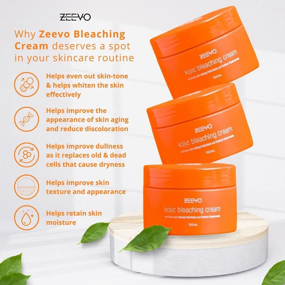 ZEEVO KOJIC BLEACHING CREAM  100ML