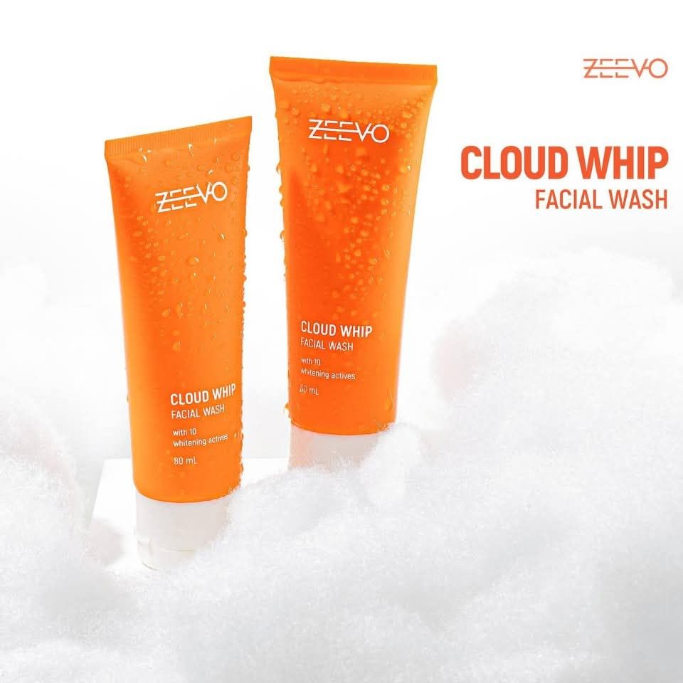ZEEVO FACIAL WHIPP CLEANSER 100ML EXP DEC 21.2026