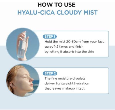 SKIN 1004 MADAGASCAR HYA-CENTELLA CLOUDY MIST 120ML EXP OCT 23,2027