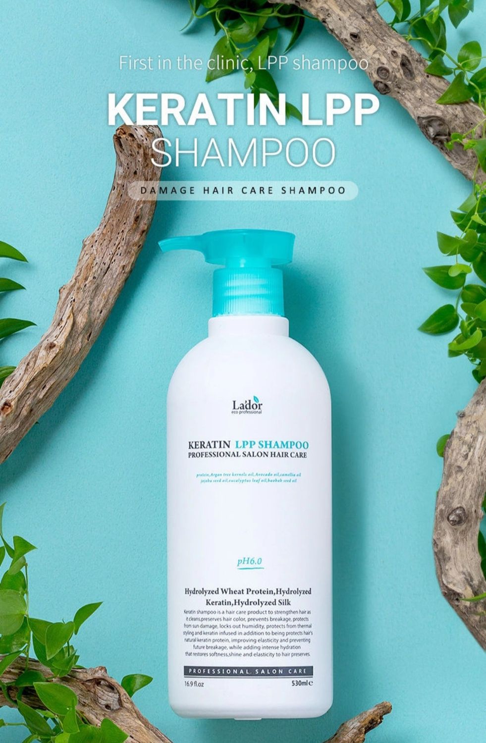 LADOR LPP KERATIN SHAMPOO 530ML