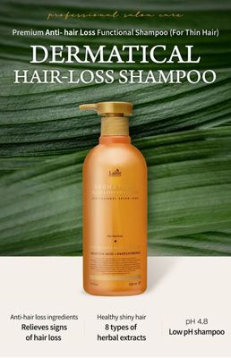 LADOR HAIRLOSS SHAMPOO FOR THIN HAIR 530ML
