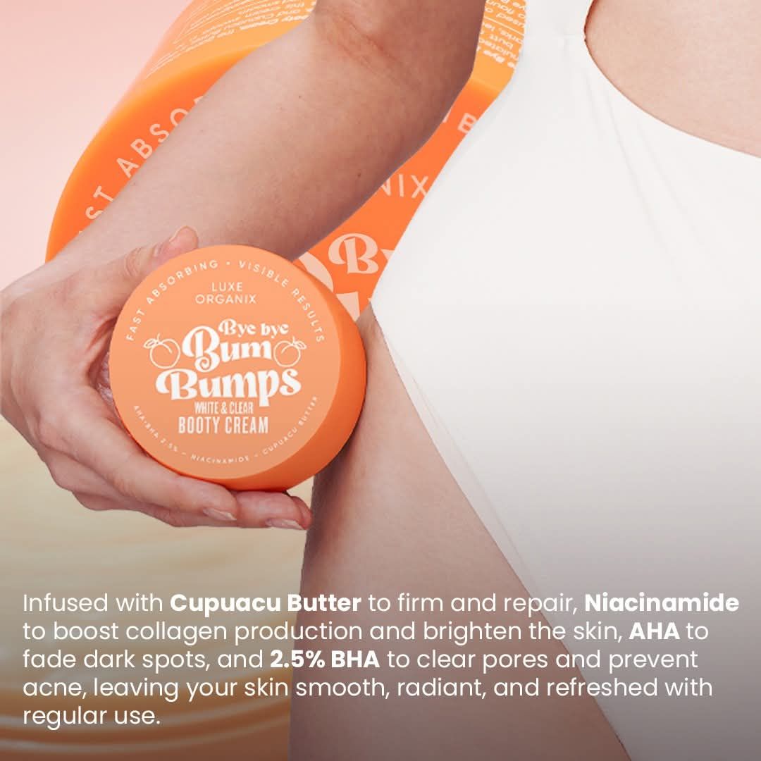 LUXE ORIGANIX BOOTY SCRUBB 250G EXP JUNE 12,2027