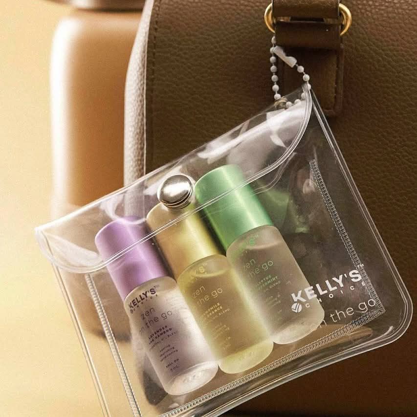 KELLY&#39;S CHOICE ZEN ON THE GO ESSENTIAL ROLL ON OIL 3PCS/PACK 5G EACH