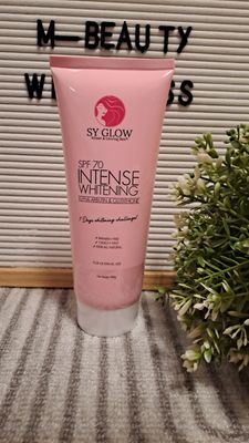 SY GLOW INTENSE WHITENING ALPHA-ARBUTIN &amp;GLUTATHIONE SPF 70 250G