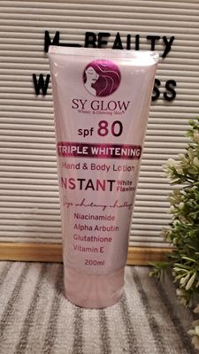 SY GOLD TRIPLE WHITENING LOTION SPF 80 250ML