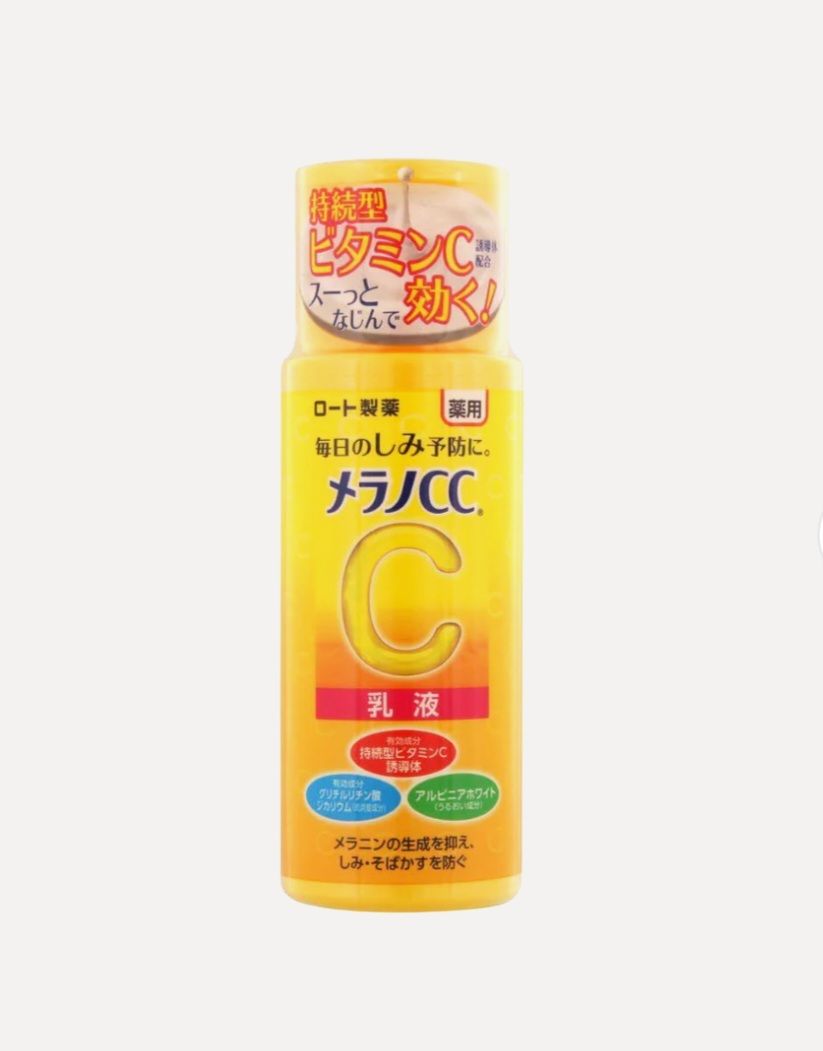 MELANO CC VITAMIN C MILKY LOTION FOR FRECKLES &amp;ACNE SCARS 120ML