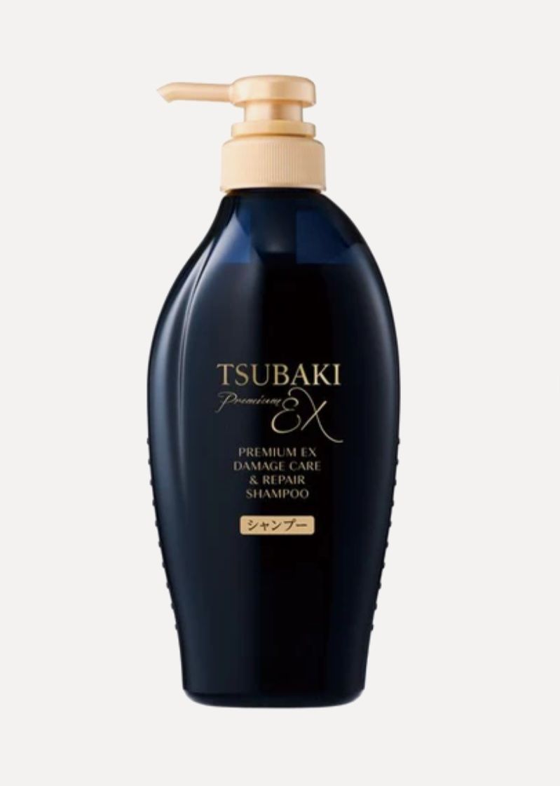 TSUBAKI PREMIUM EX CAMELLA OIL HAIR SHAMPOO FOR DAMAGED HAIR 450ML EXP AUG 27,2028