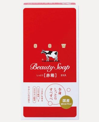 COW BEAUTY SOAP AKABAKO COW MILK MOISTURIZING BAR SOAP 3PCS/PACK 90G EACH EXP JUNE 28.2028