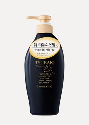 TSUBAKI PREMIUM EX CAMELLIA OIL HAIR CONDITIONER FOR DAMAGED HAIR 450ML EXP AUG 21.2028