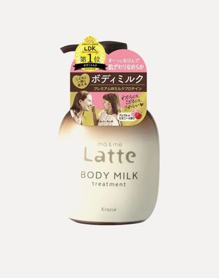 KRACIE MA &amp;ME MOISTURIZING LATTE  BODY MILK LOTION 310G EXP SEP 21.2028