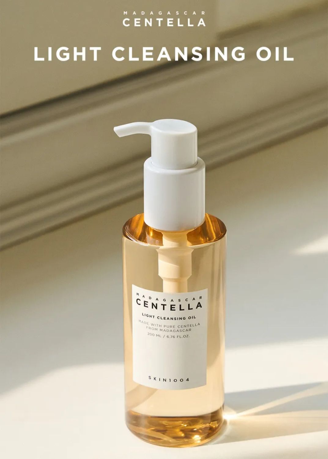 SKIN1004 MADAGASCAR CENTELLA LIGHT CLEANSING OIL 200ML
