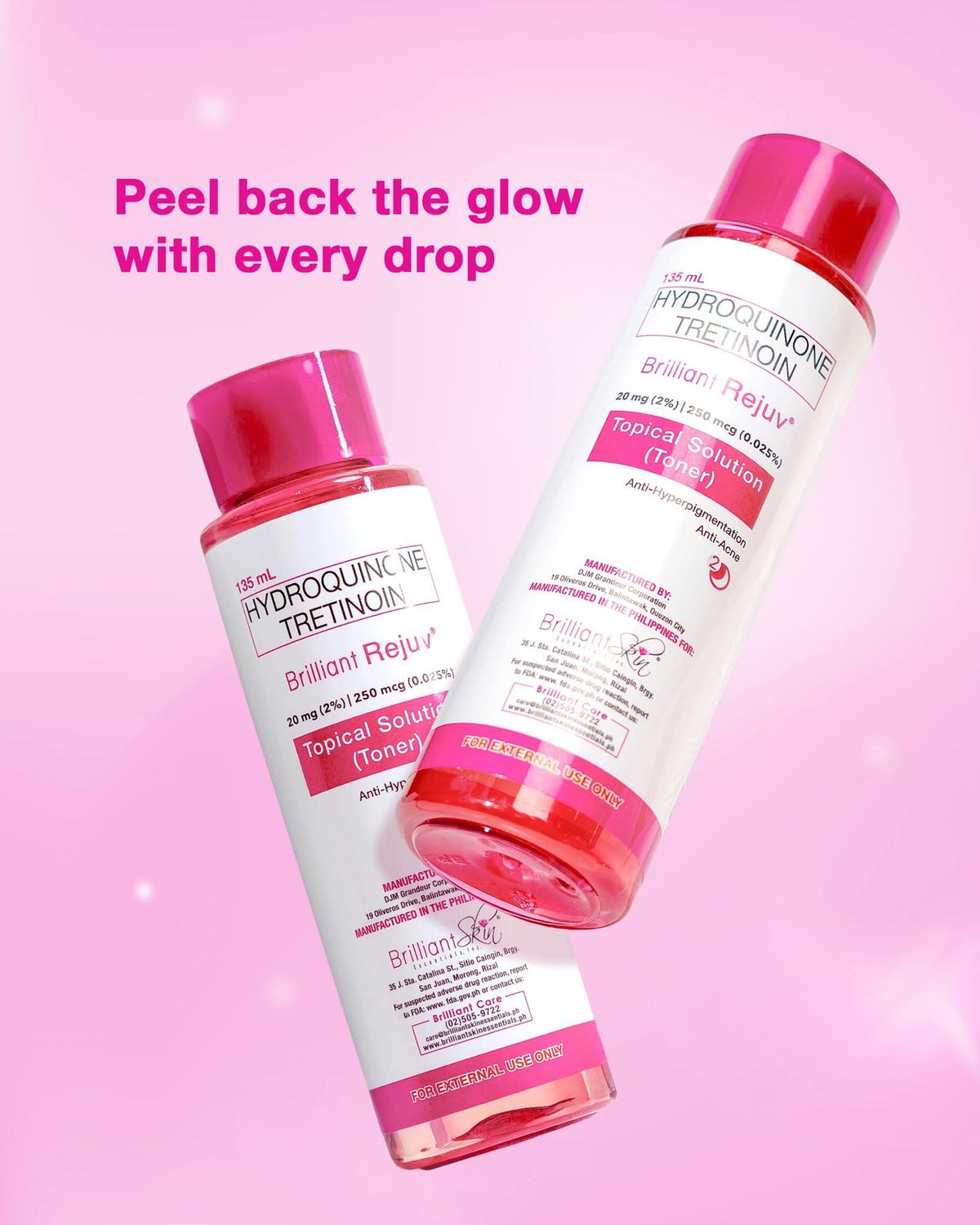 BRILLIANT SKIN REJUV TONER 135ML EXP NOV 31,2027