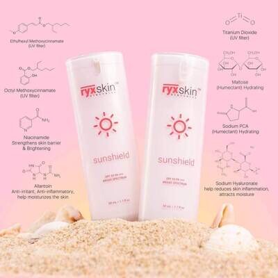 RYXSKIN SUNSHIELD SPF 50 PA+++ 50G  (BBD MAY 30,2026)