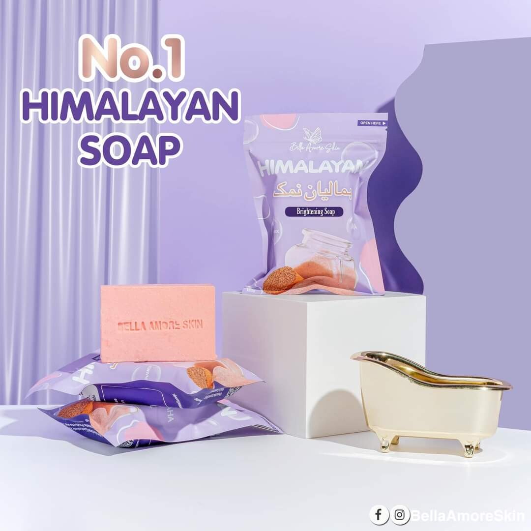 BELLA AMORE HIMALAYA SOAP (BBD june 23,2027)
