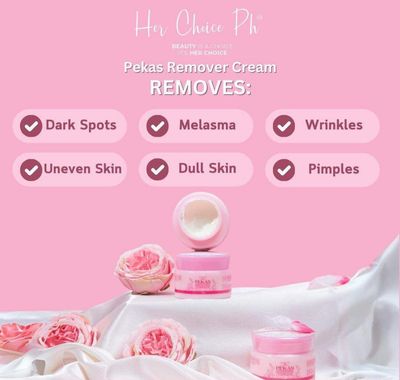 HER CHOICE PEKAS REMOVER CREAM 50G EXP.JULY 2028 HER CHOICE PEKAS REMOVER CREAM 50G EXP.JULY 2028