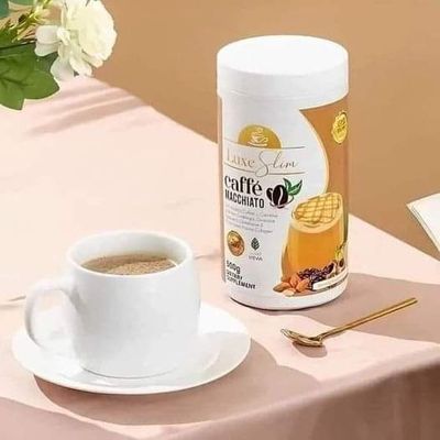 LUXE SLIM CAFE MACCHIATO JAR 500G EXP APRIL 21.2027