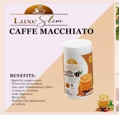 LUXE SLIM CAFE MACCHIATO JAR 500G EXP APRIL 21.2027