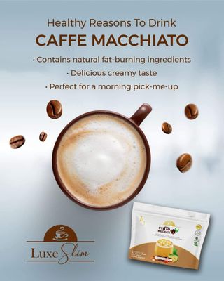 LUXE SLIM CAFFE MACCHIATO 8 SACHETS/POUCH EXP.JULY 23,2027