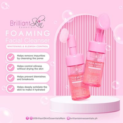 BRILLIANT SKIN FACIAL CLEANSER FOAM 100ML EXP NOV 30.2027