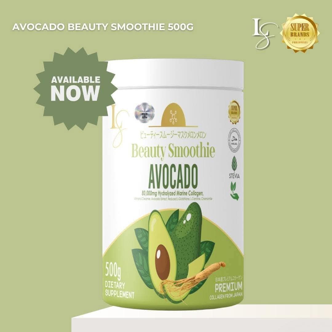 LUXE SLIM AVOCADO SMOOTHIE 500GRAMS EXP DEC21,2027