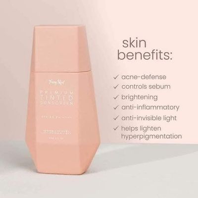 FAIRY SKIN TINTED SUNSCREEN SPF 50 PA++++ EXP DEC 31,2027