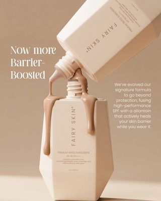 FAIRY SKIN TINTED SUNSCREEN SPF 50+ PA++++ NEW PACKEGING 50G EXP DEC 31,2028