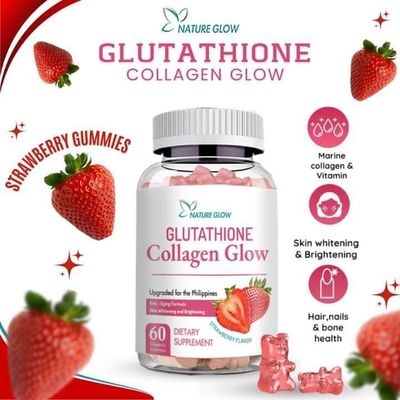 NATURE GLOW'S GLUTATHIONE GUMMY 60PCS EXP NOV 10,2027