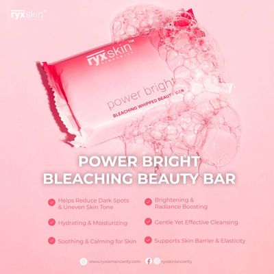 RYXSKIN BLEACHING WHIPPED BEAUTY BAR SOAP 70G EXP JULY 21.2027 RYXSKIN BLEACHING WHIPPED BEAUTY BAR SOAP 70G EXP JULY 21.2027